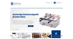 Desktop Screenshot of cateringroyal.de